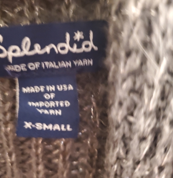 Silver/grey alpaca wool sweater - Picture 2 of 5